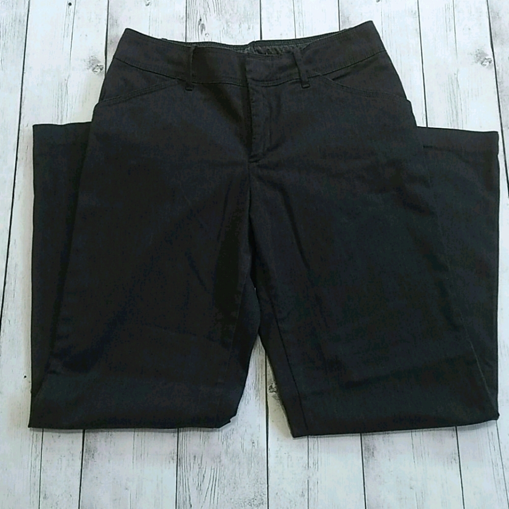 Lee Natural Fit Just Below Waist Charcoal Pants